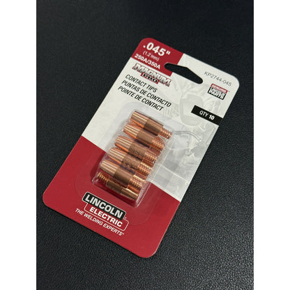 Puntas De Contacto .045 Lincoln Electric (kp2744-045) 20 Pz Pro Weld Industrial