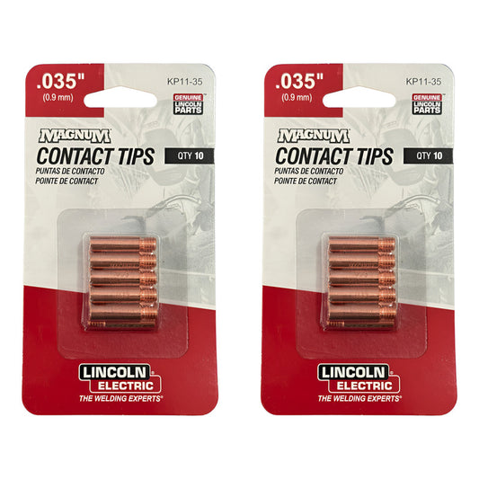 Puntas De Contacto Kp11-35, 0.035  Lincoln Electric 20 Pz