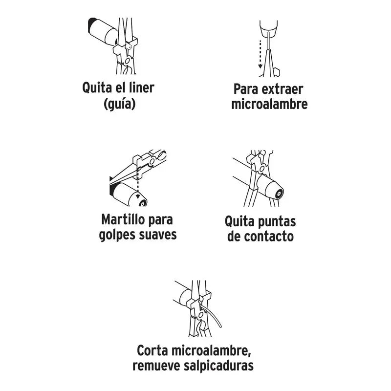 Pinza Mig Multiuso Para Soldador Pro Weld Industrial