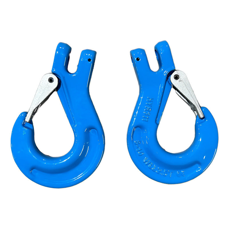 Kit De 2 Ganchos Azules Para Cadena 5/16 Grado 100 Pro Weld Industrial