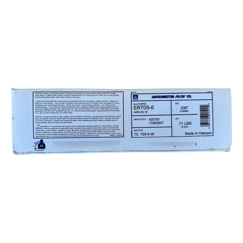 Micro Alambre Er70s-6 .030 (11 Lbs) Pro Weld Industrial