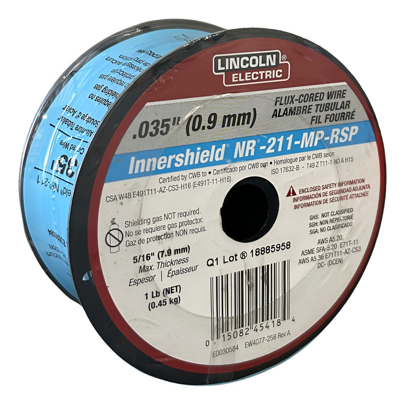 Micro Alambre Flux Cored Lincoln .035 1 Lb