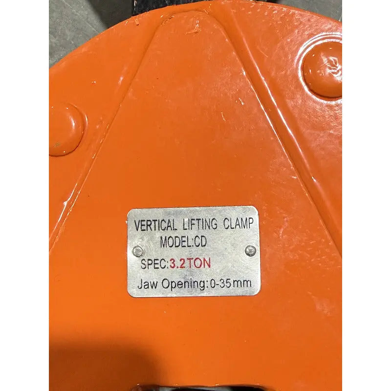 Pinza Abrazadera De Elevación Placa Industrial 3 Ton Pro Weld Industrial