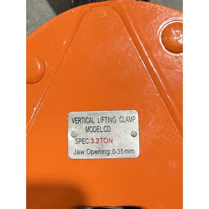 Pinza Abrazadera De Elevación Placa Industrial 3 Ton Pro Weld Industrial