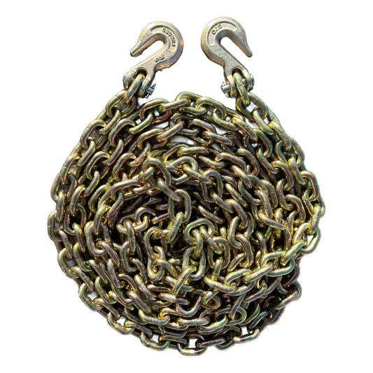 Cadena Con Ganchos 5/16  X 20 Pies Grado 80 Pro Weld Industrial