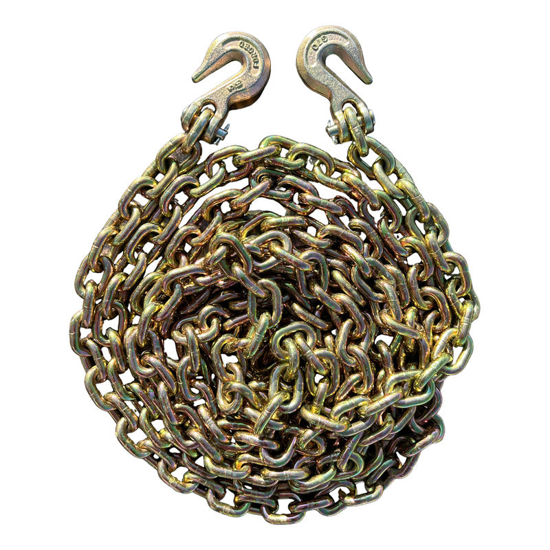 Cadena Con Ganchos 5/16  X 15 Pies Grado 80 Pro Weld Industrial