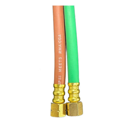 Manguera Cuata Oxiacetileno Rollo 30 Pies Grado Premium Verde RLC