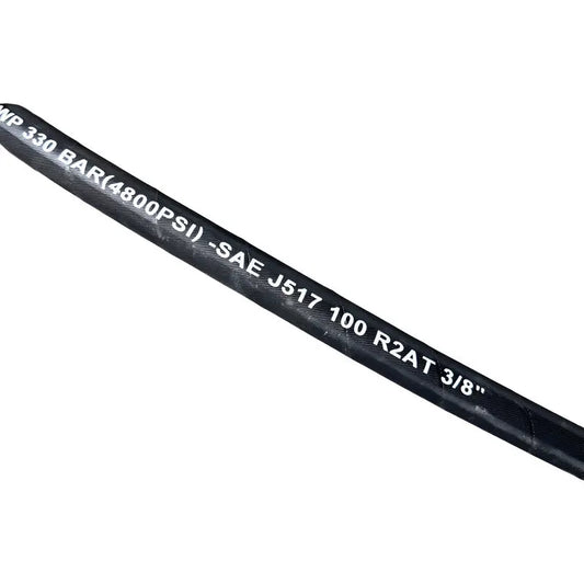 Manguera Hidraulica De 3/8  4,800 Psi Rlc 50 Metros Negro RLC