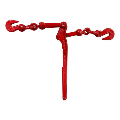 Kit De Cadena 1/4 X 16 Grado 80 Con Tensor De Cadena1/4-5/16 Rojo PW INDUSTRIAL