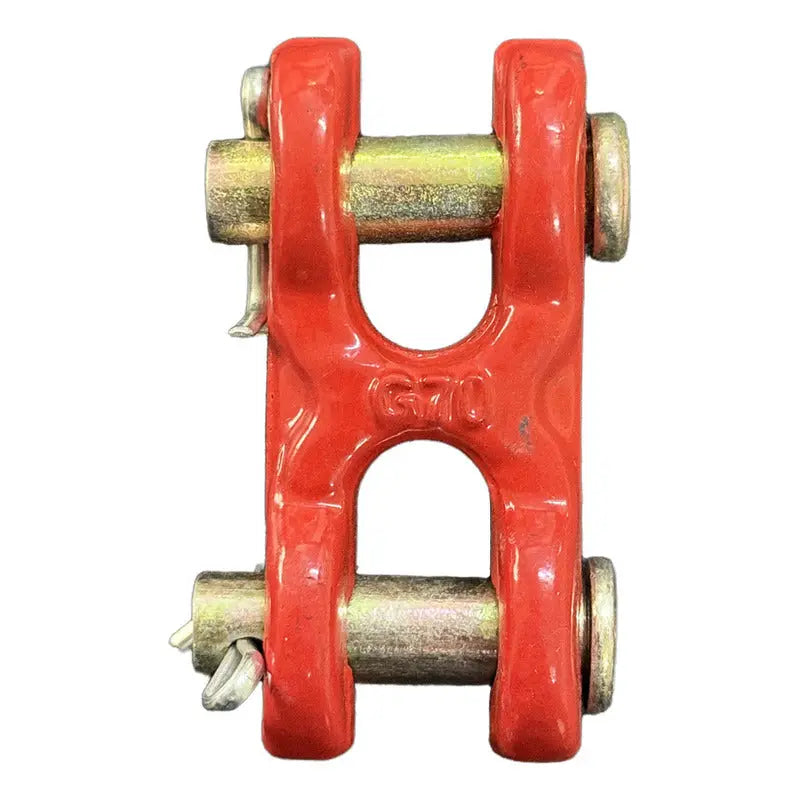 Kit De 4 Uniones Acople Para Cadena 1/4 / 5/16 Grado 70 Rojo PW INDUSTRIAL