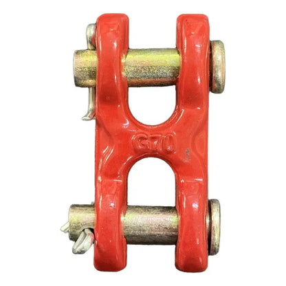 Kit De 4 Uniones Acople Para Cadena 1/4 / 5/16 Grado 70 Rojo PW INDUSTRIAL