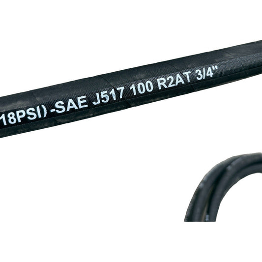 Manguera Hidraulica De 3/4  3,118 Psi Rlc 10 Metros Negro Pro Weld Industrial