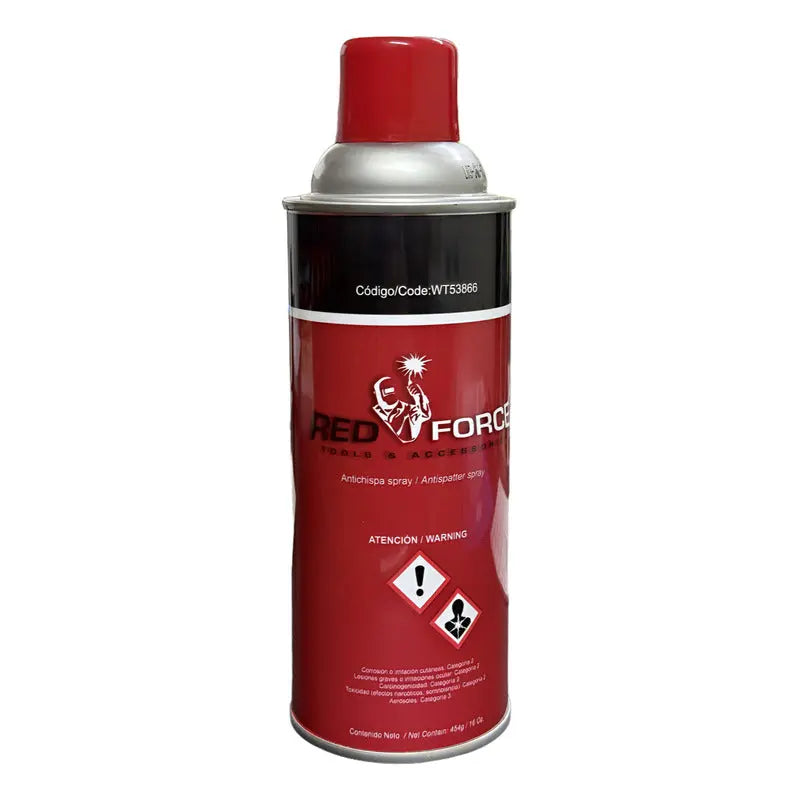 Spray Antichispa Para Soldadura Red Force Wt53866. 12 Piezas Rojo Pro Weld Industrial