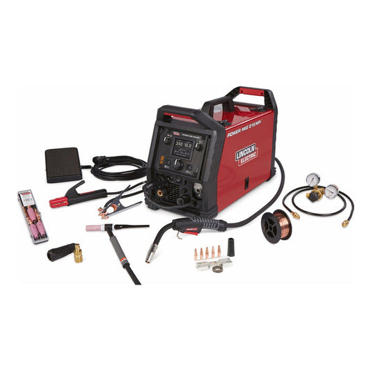 Maquina Soldadora Multiprocesos 215 Mpi Lincoln Electric Rojo Pro Weld Industrial