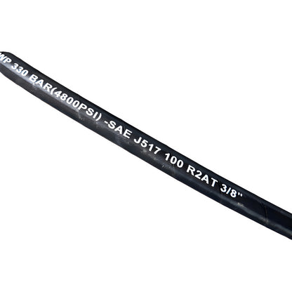 Manguera Hidraulica De 3/8  4,800 Psi Rlc 20 Metros Negro RLC