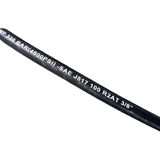 Manguera Hidraulica De 3/8  4,800 Psi Rlc 20 Metros Negro RLC