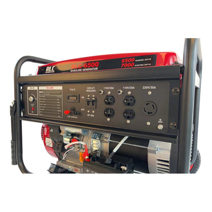 Generadora A Gasolina 6500 Watts Bifasico 110/220v Pro Weld Industrial