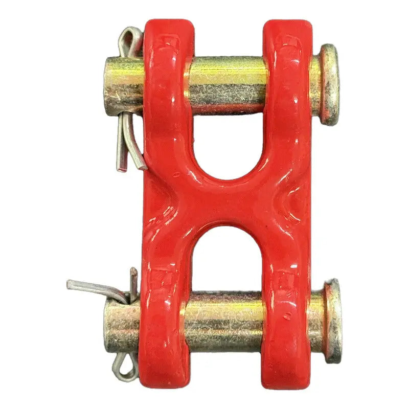 Kit De 4 Uniones Acople Para Cadena 3/8 Grado 70 Rojo PW INDUSTRIAL