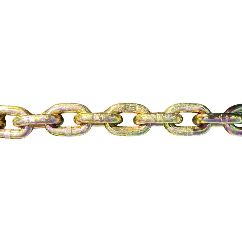 Cadena Con Ganchos 5/16  X 20 Pies Grado 80 Pro Weld Industrial