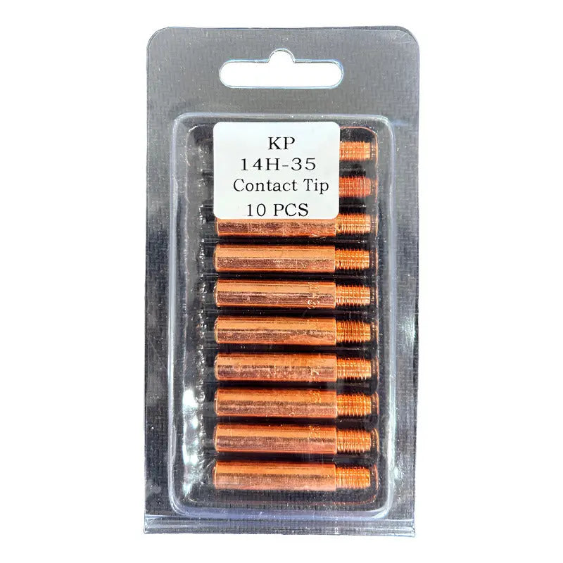 10 Puntas De Contacto .035 Kp14-35 Pro Weld Industrial