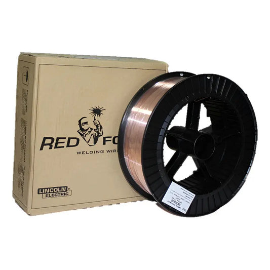 Rollo De Soldadura Microalambre .35  Red Force Lincoln 15 Kg Gris RED FORCE