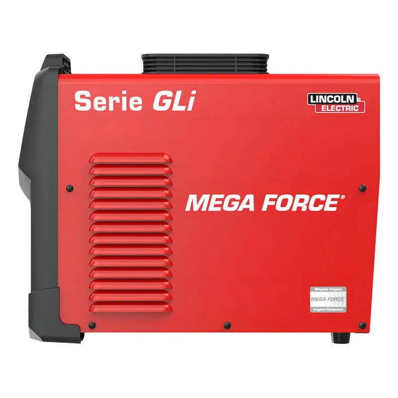 Soldadora Inverter Lincoln Electric Mega Force 175 Gli E Roja Stick Pro Weld Industrial