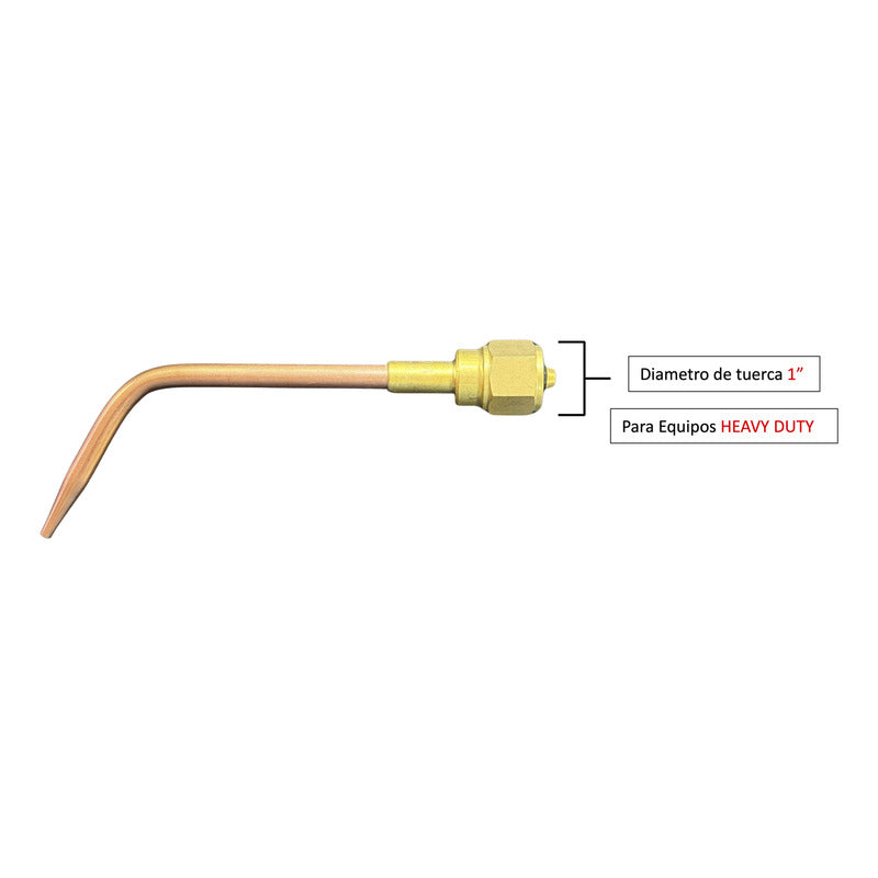 Boquill Para Soldar Tipo Victor No 1,2 Y 3 Modelo Heavy Duty Pro Weld Industrial