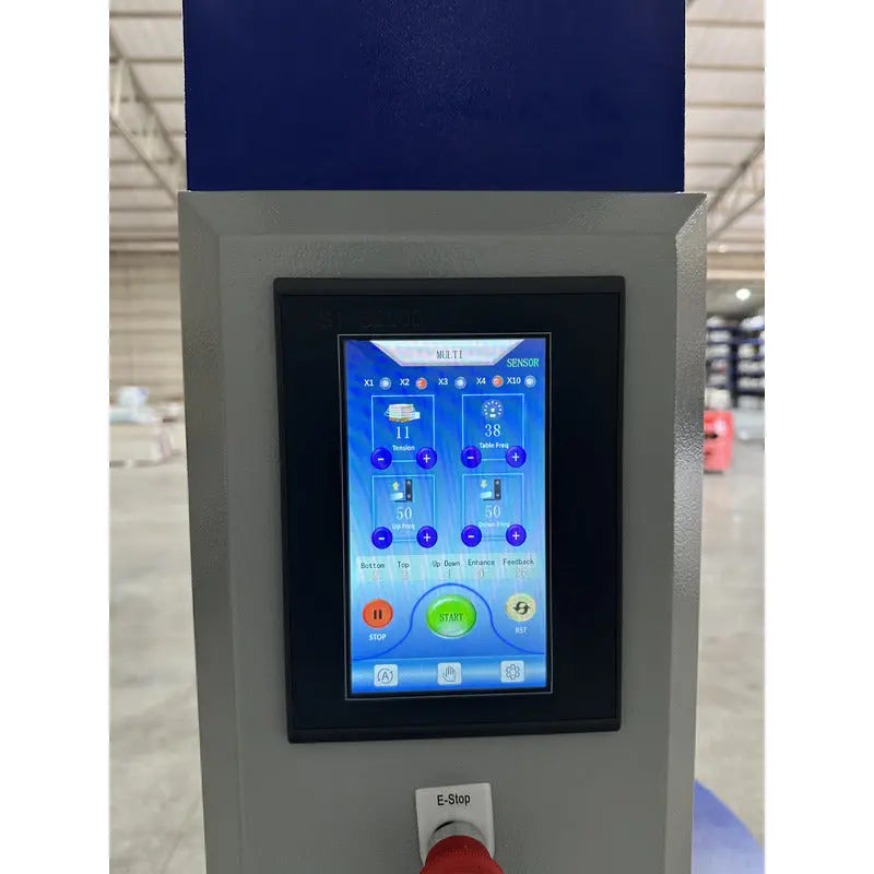 Emplayadora De Tarimas Automatica / Manual 220v 1f Azul Pro Weld Industrial