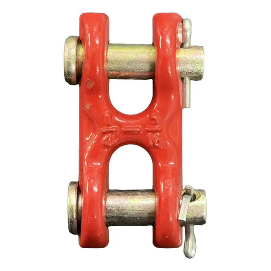 Kit De 4 Uniones Acople Para Cadena 1/4 / 5/16 Grado 70 Rojo PW INDUSTRIAL