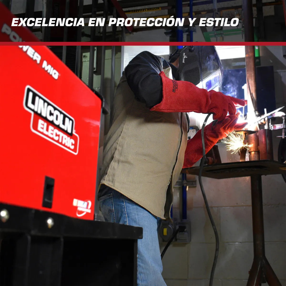 Camisola Para Soldador De Lincoln Electric / Red Force