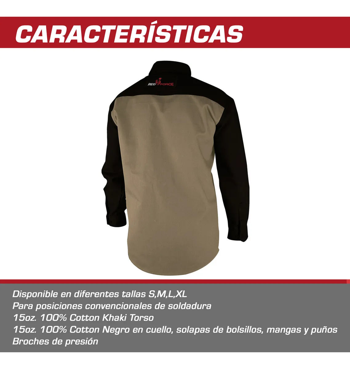 Camisola Para Soldador De Lincoln Electric / Red Force