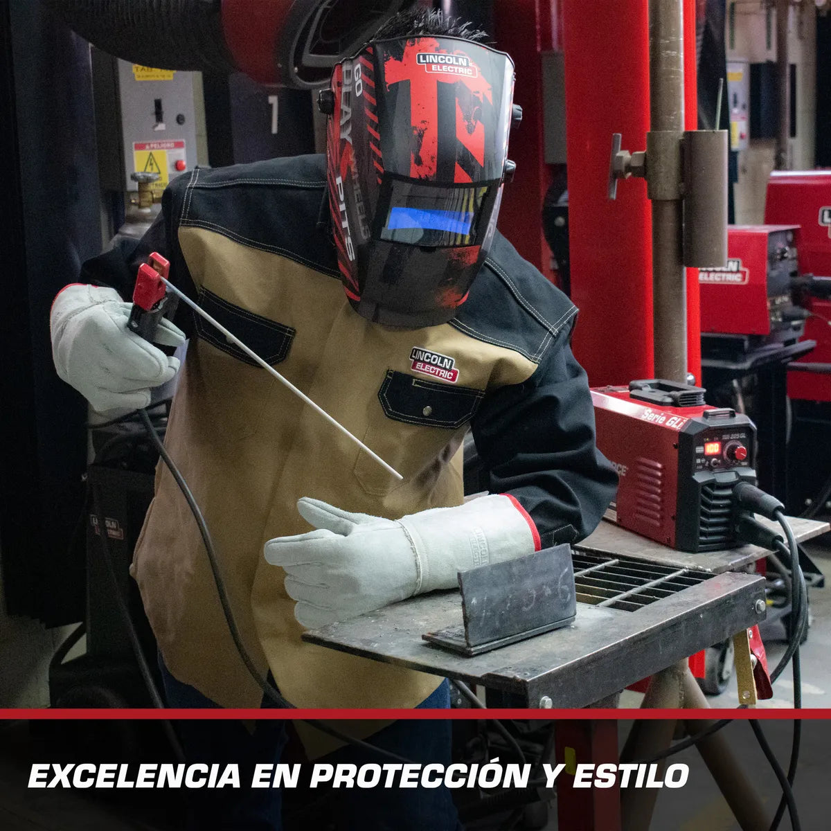 Camisola Para Soldador De Lincoln Electric / Red Force