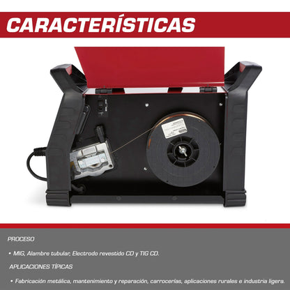 Soldadora Lincoln Power Mig 215 LINCOLN ELECTRIC