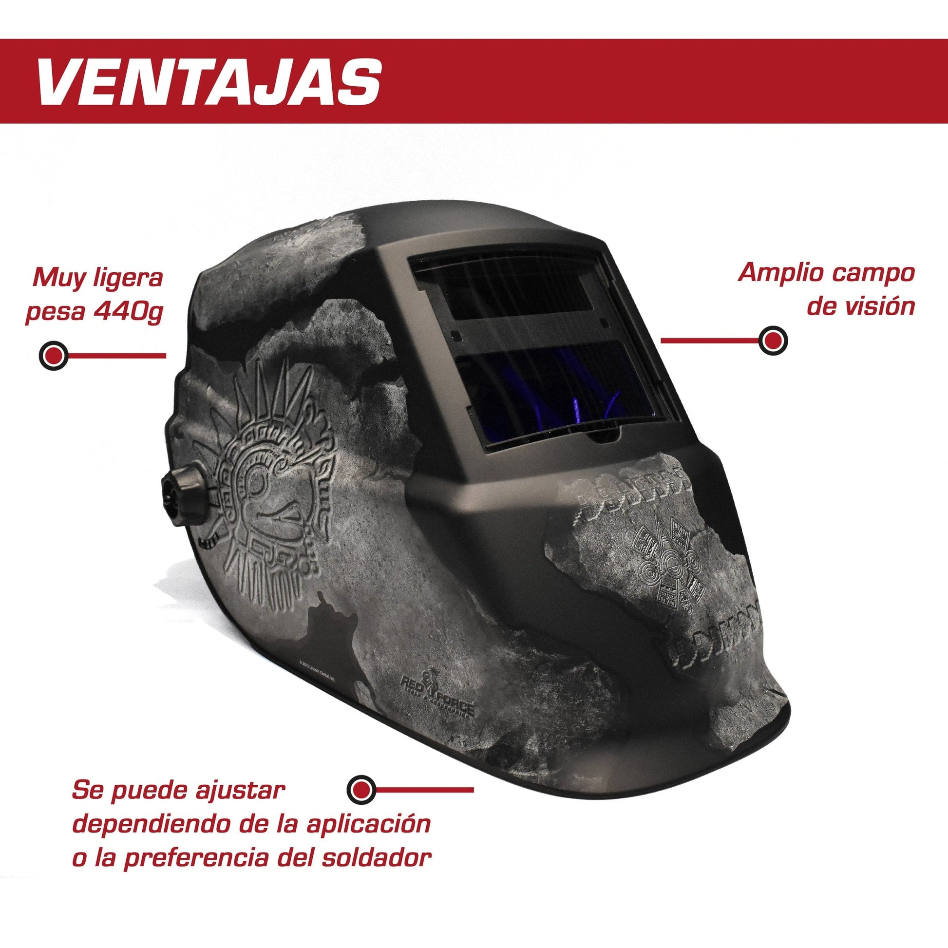 Careta Electrónica Aztek 9-13 LINCOLN ELECTRIC