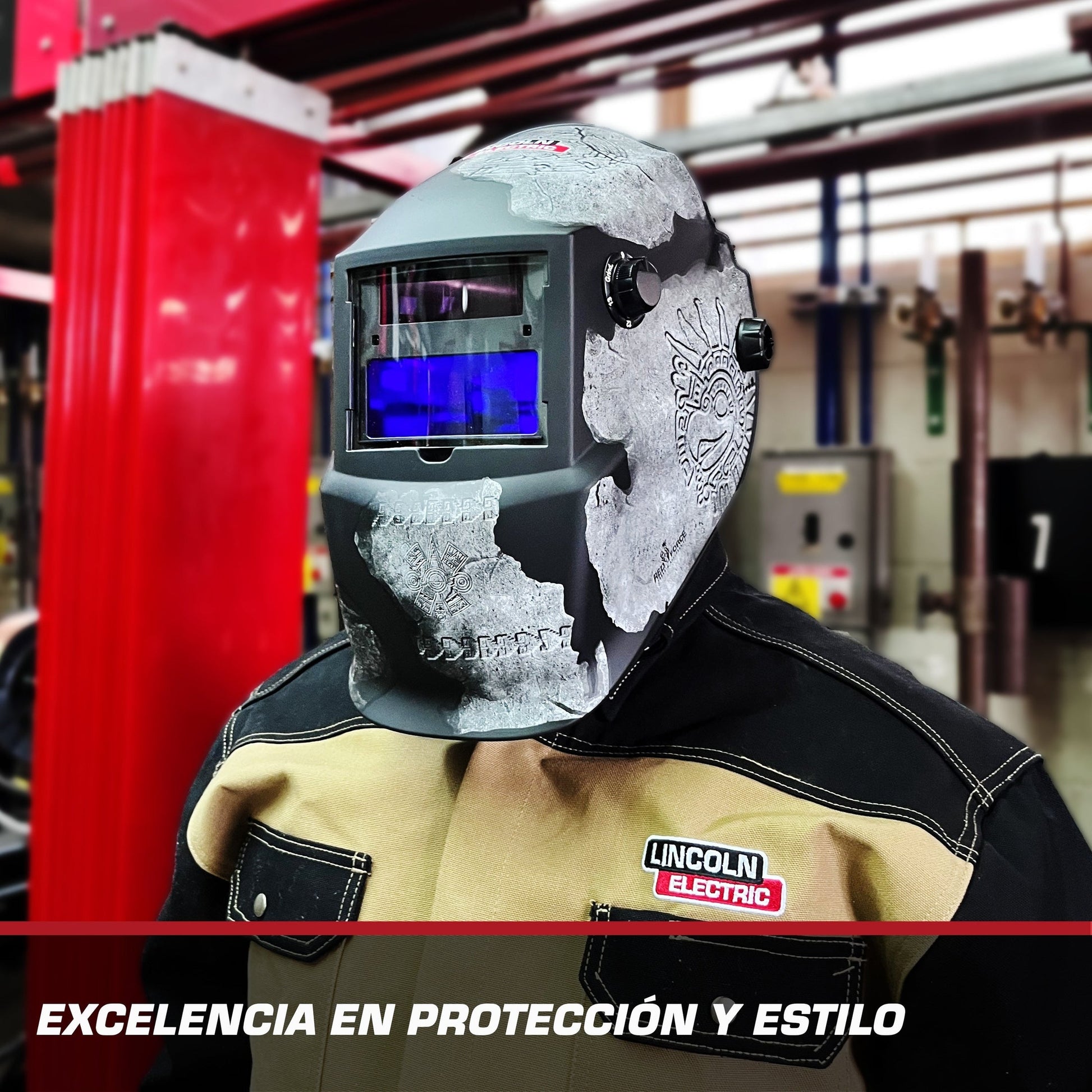 Careta Electrónica Aztek 9-13 LINCOLN ELECTRIC